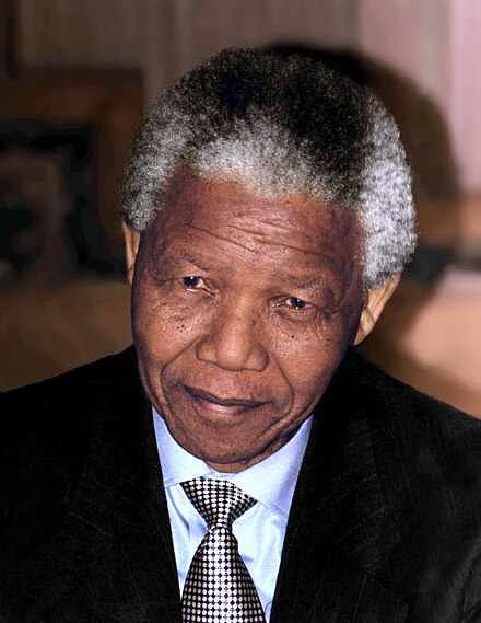 Nelson Mandela photograph